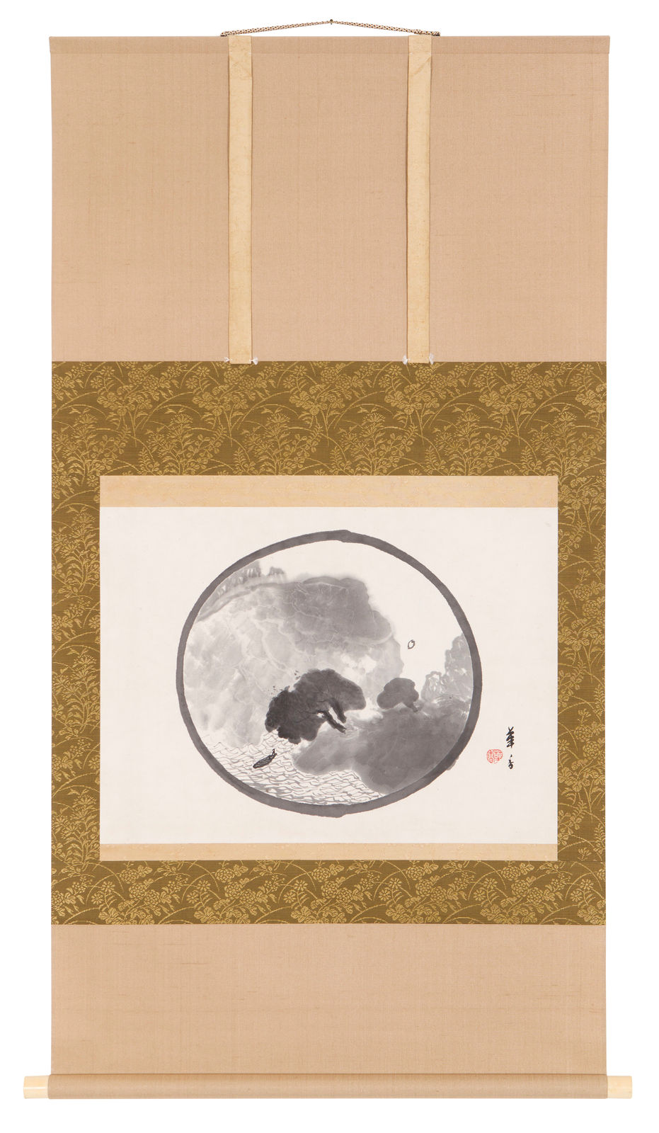 Tsuji Kakō, Enso landscape, 1920s
