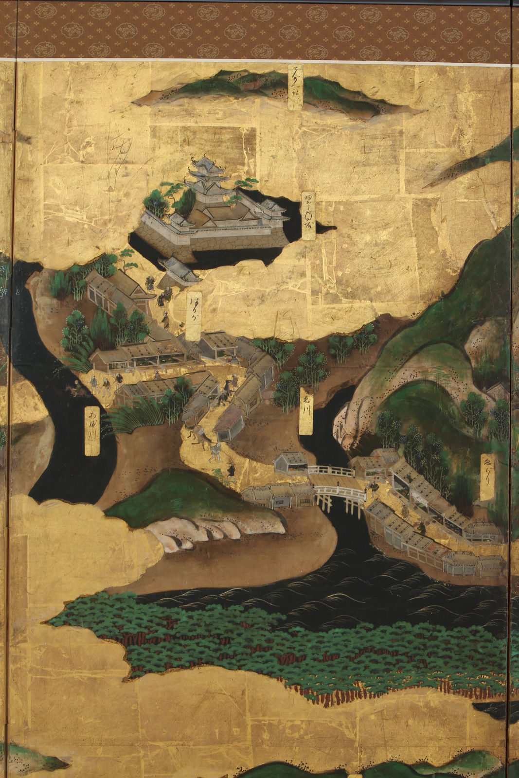 Places Along the Tokaido, ca 1620