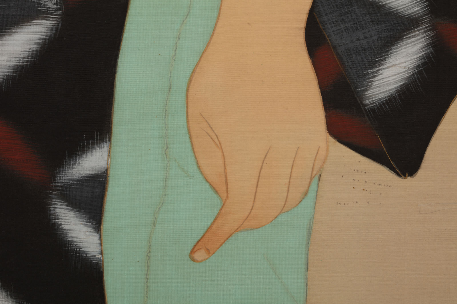 Yoshiyuki, Girl with Flowering Plum Branches, 1920s