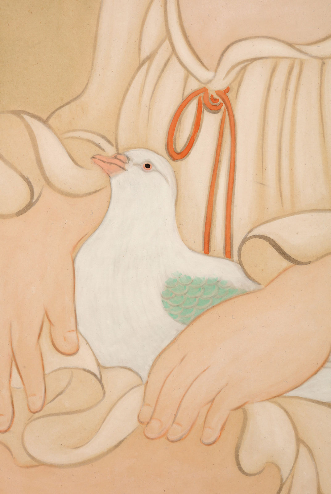 Arii Shōun 有井祥雲, An Afternoon Nap , 1920s