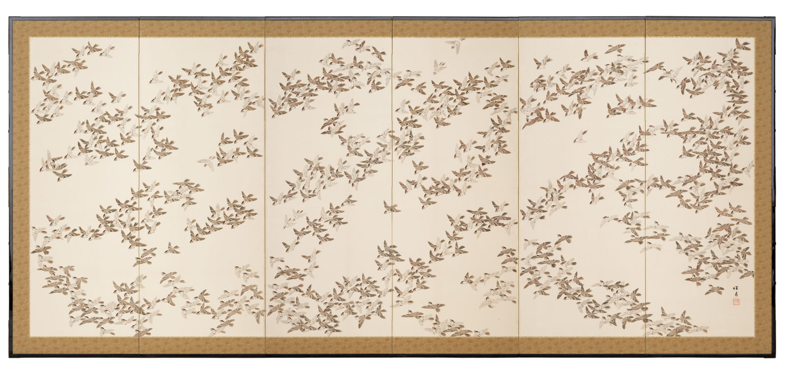 Chogetsu, Thousand Birds, 1920s-30s