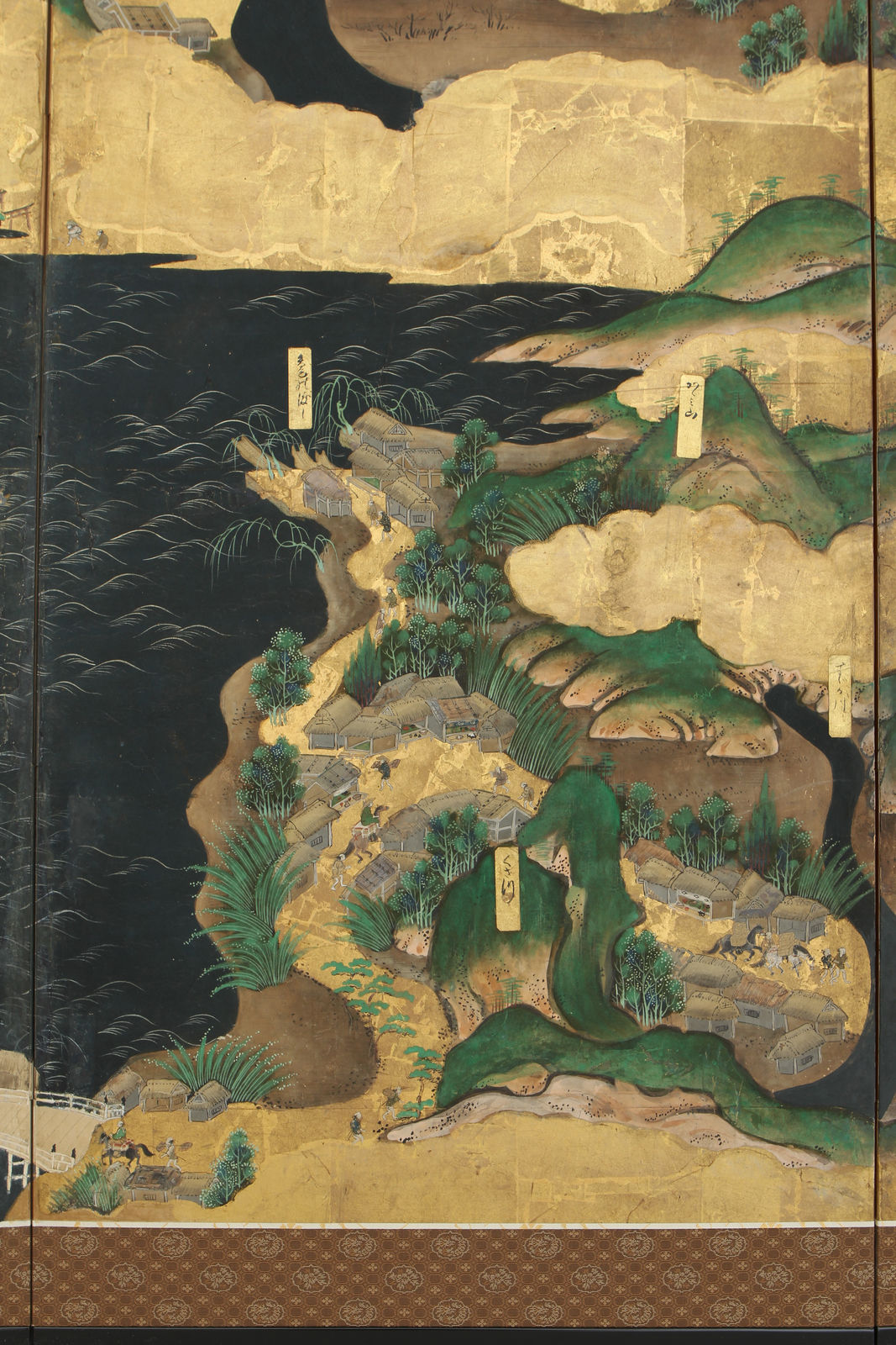 Places Along the Tokaido, ca 1620