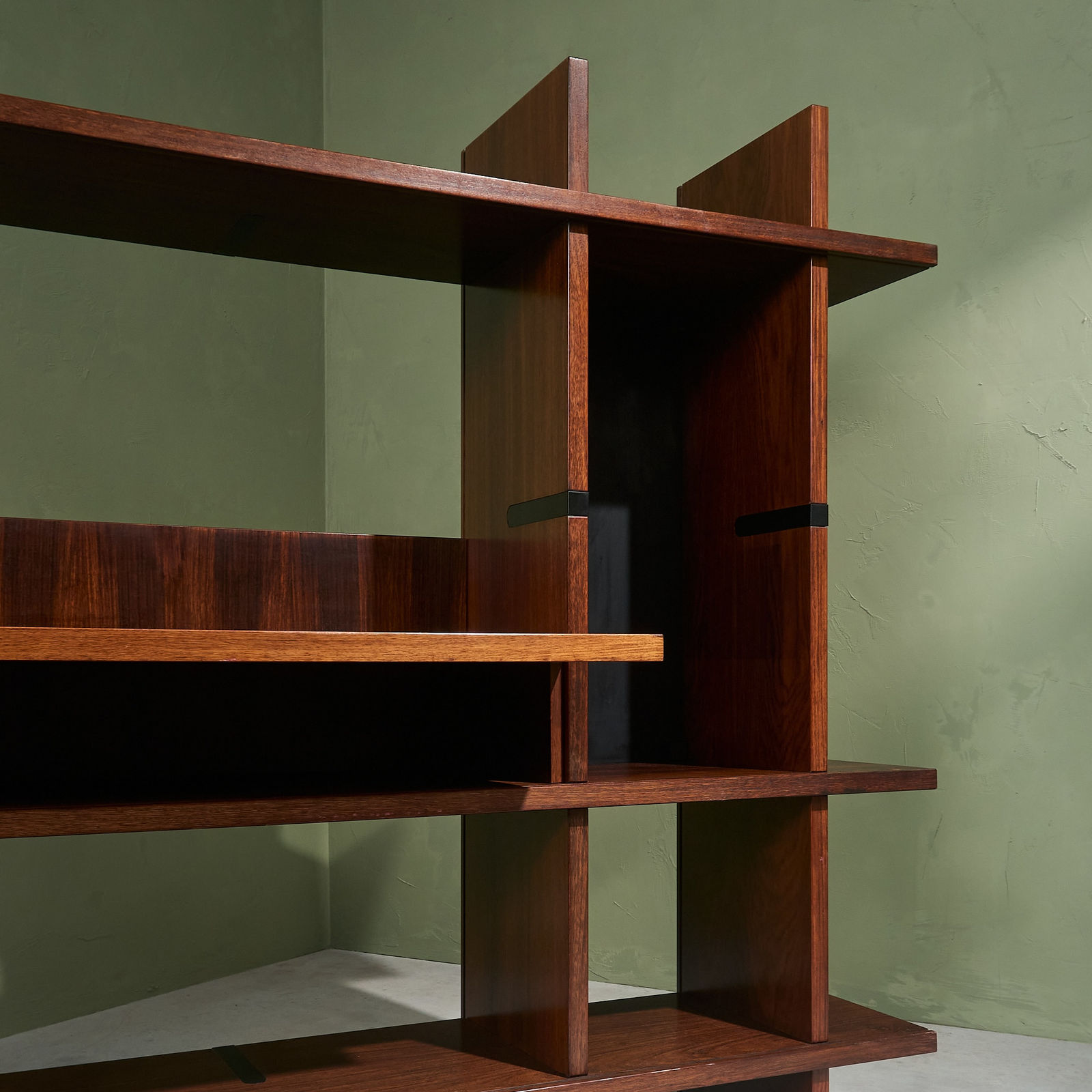 Eugenio Gerli, Freestanding Modular 'Domino' Desk or Bookcase for Tecno, Italy, 1960s