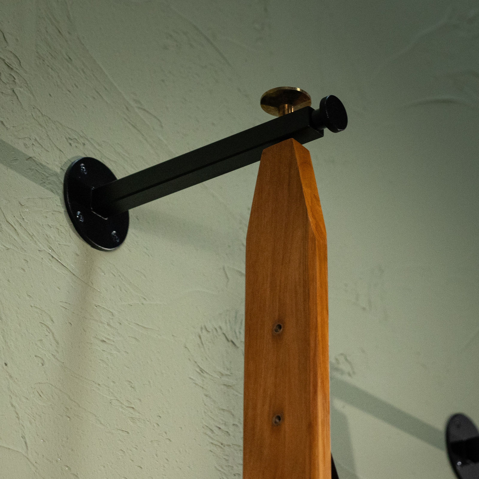 Large Modular Wall Unit in Teak and Brass, Italy, 1960s