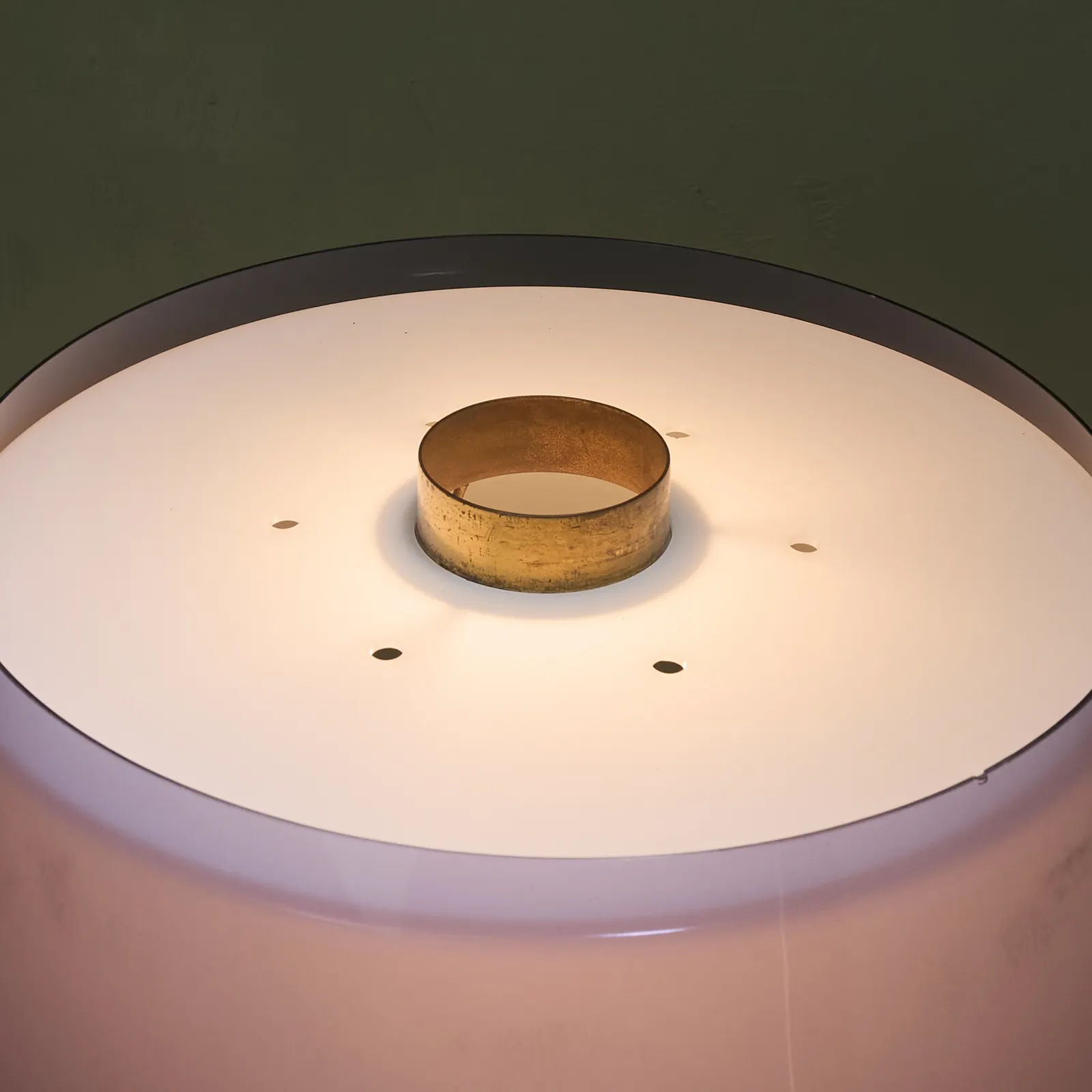 Yki Nummi, Tuomas Desk Lamp with Purple Shade, Finland, 1950s