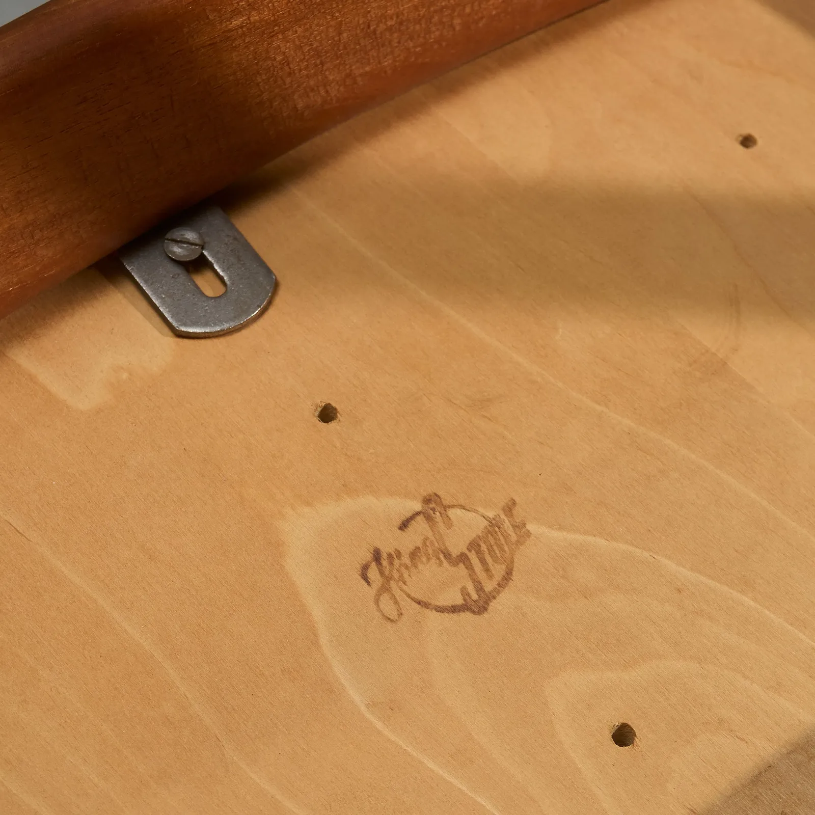 Erik Kirkegaard, Set of 6 Dining Chairs with Armrest in Teak and Original Cognac Leather, Denmark, 1952