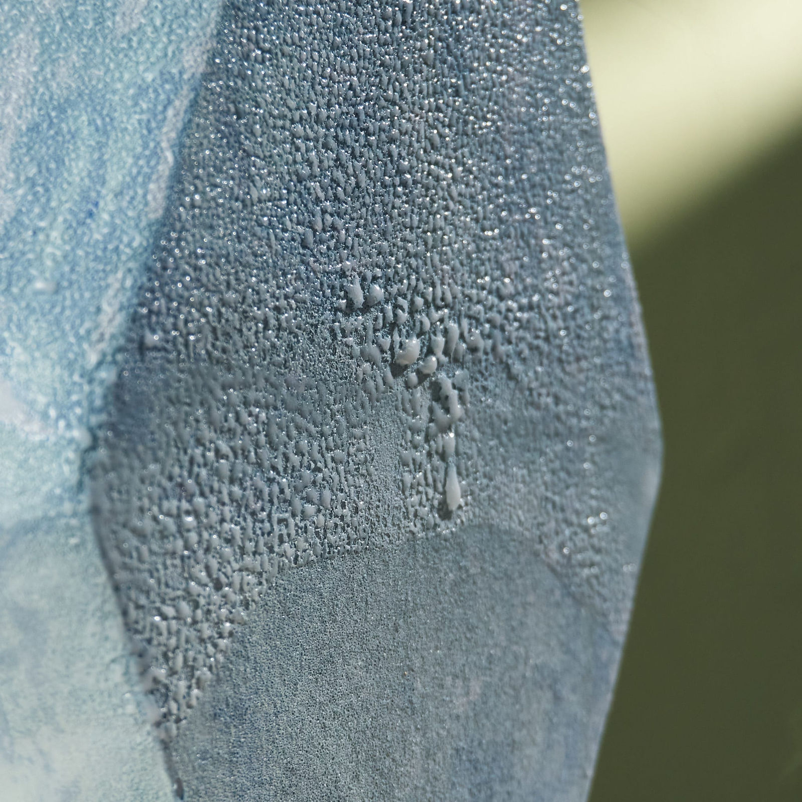 Eunsol Kim, 'Condensation' Series C1, Glazed Ceramic Sculpture in Blue, The Netherlands, 2025
