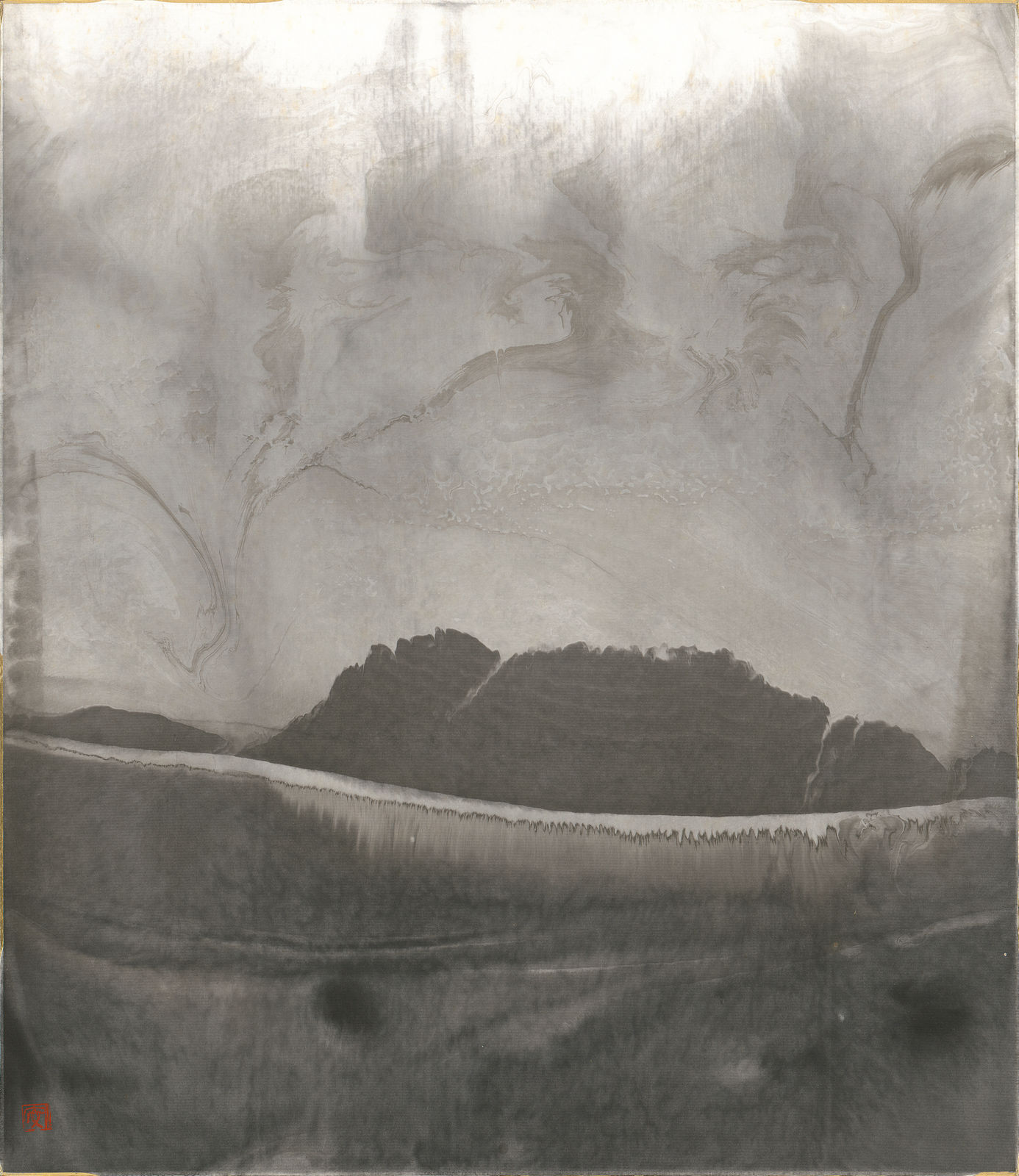 李安成 Lee An-cheng, 無題山水 Untitled (Landscape) , c. 1999-2000s
