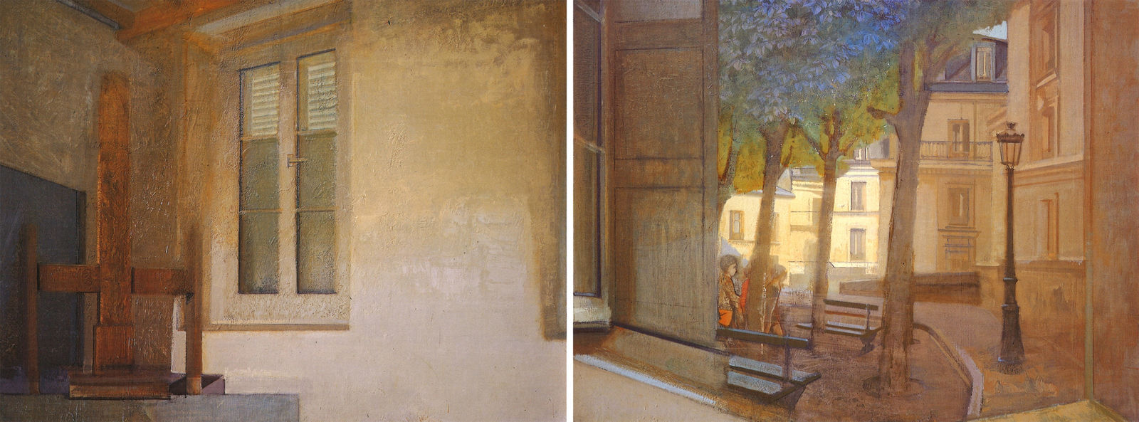 戴海鷹 TAI Hoi Ying, 畫室.室外 Studio, Exterior, 1988-1989