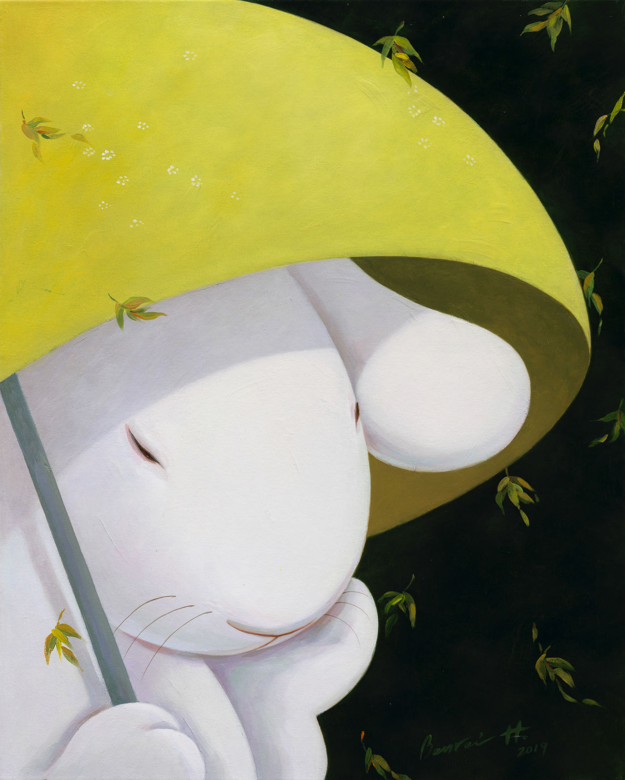 黃本蕊 Benrei HUANG, 當所有落葉都幻化成了花朵，秋天便成就了它的第二春（之二） Autumn makes its own spring when all leaves turn into flowers-2, 2019