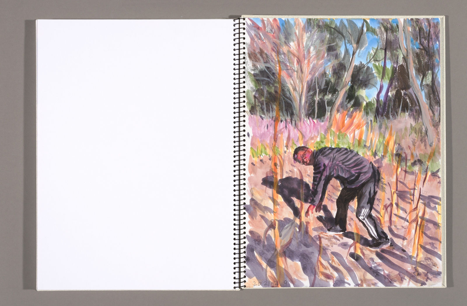 劉小東 LIU Xiaodong, 黑土坑樂章 Heitukeng Movement, 2021