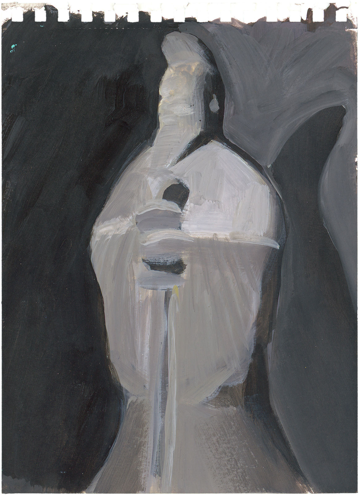 張安 ZHANG An, 文化考察期間的寫生之二十五 Painting from Life during a Cultural Study Tour 25, 2017