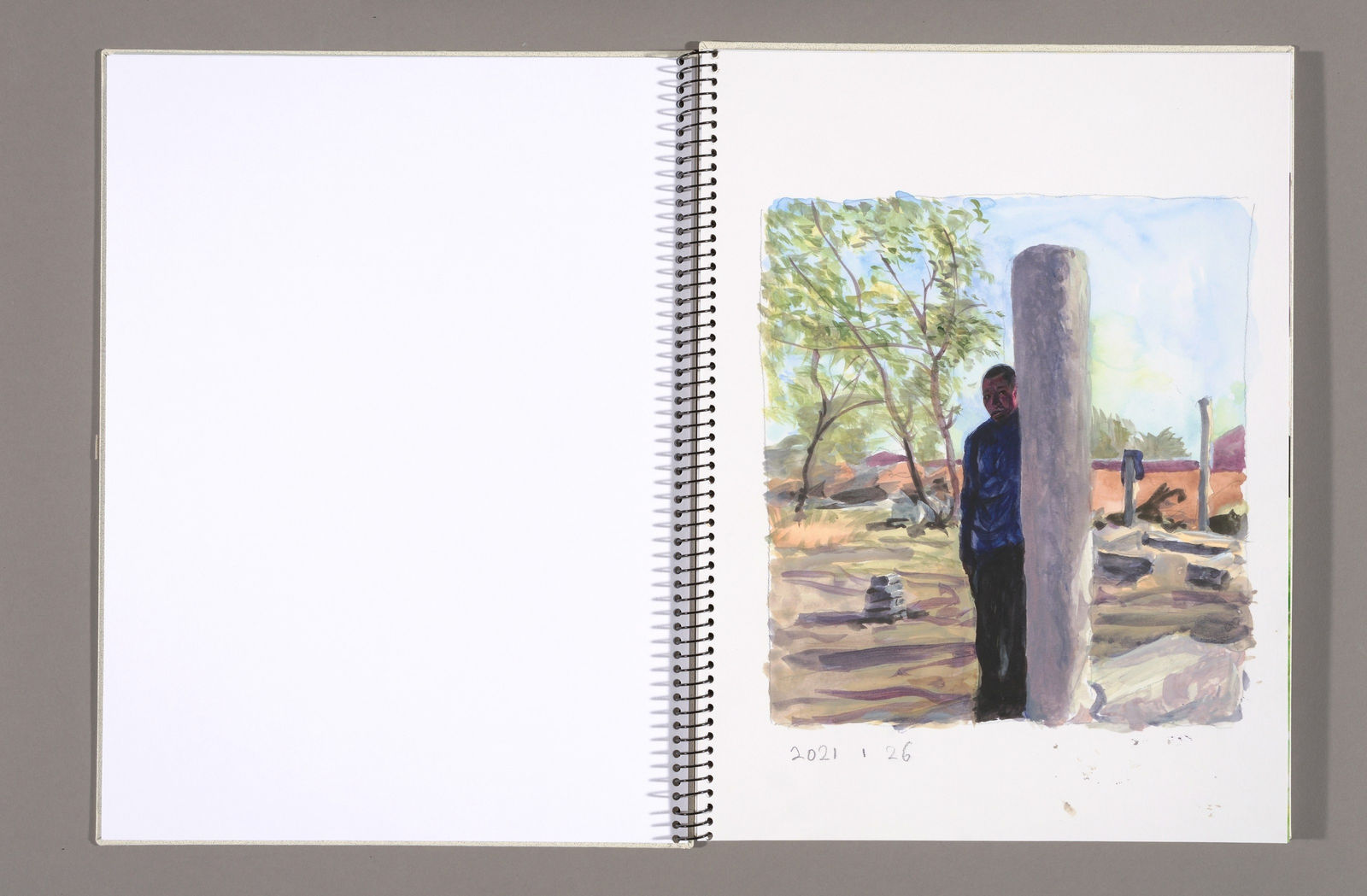 劉小東 LIU Xiaodong, 黑土坑樂章 Heitukeng Movement, 2021