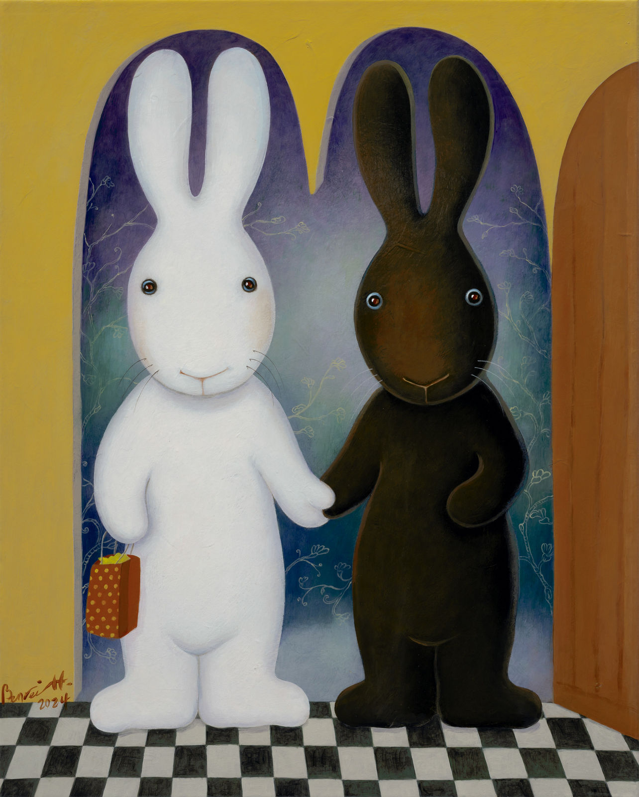 黃本蕊 Benrei HUANG, 我很時髦，故意遲到 Fashionably late, 2024