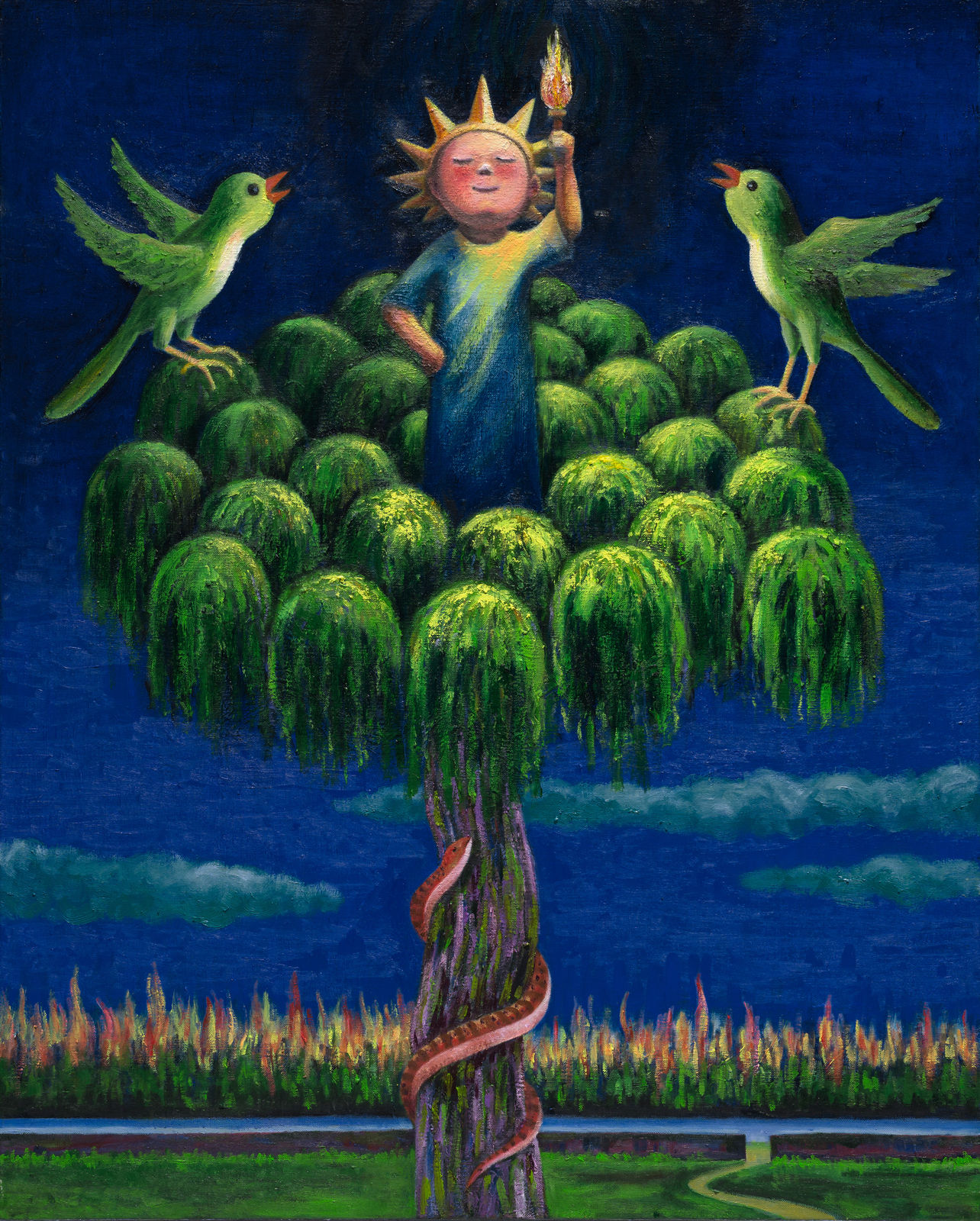 幾米 Jimmy Liao, 和平的冠冕 Crown of Peace, 2023