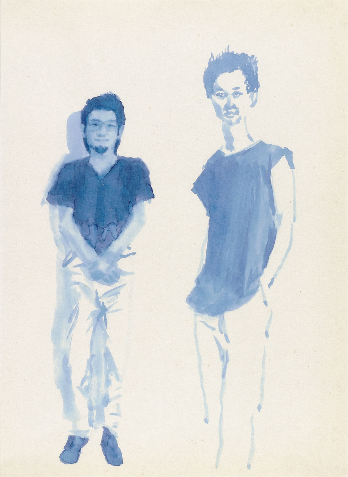 劉小東 LIU Xiaodong, 金城小子版畫系列 #1~#6 Hometown Boy Print Series #1~#6, 2013