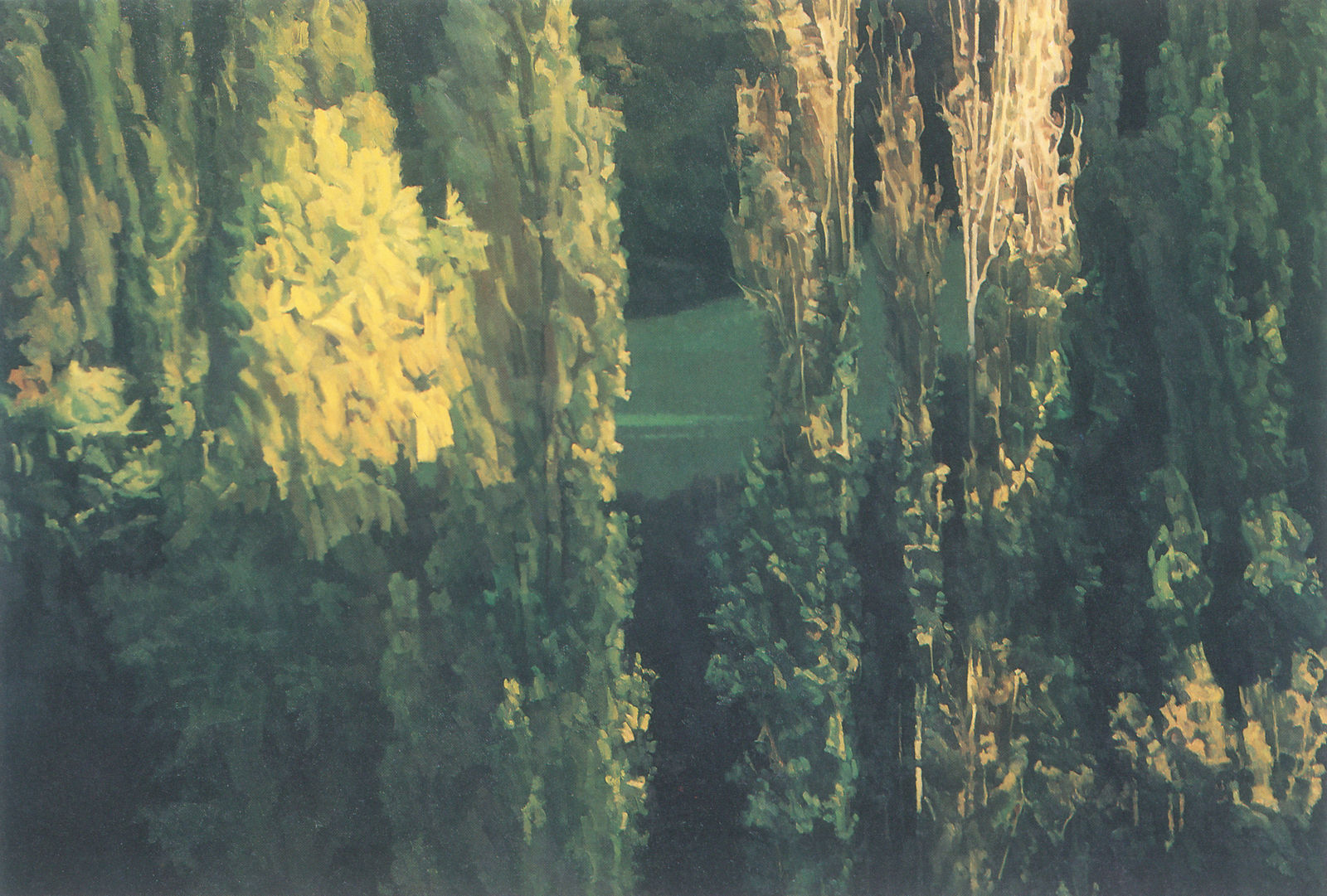 陳建中 CHAN Kin-Chung, 碧素蒙公園之六 Parc Buttes Chaumont No.6, 1988-1989