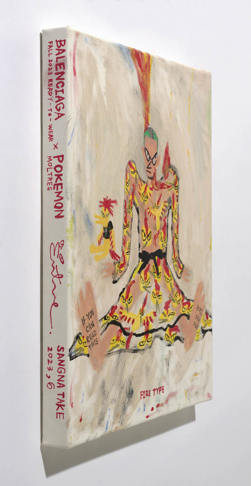 桑拿大可 Sangna Take, Balenciaga x Pokemon-火焰鳥 Balenciaga x Pokemon-Moltres, 2023