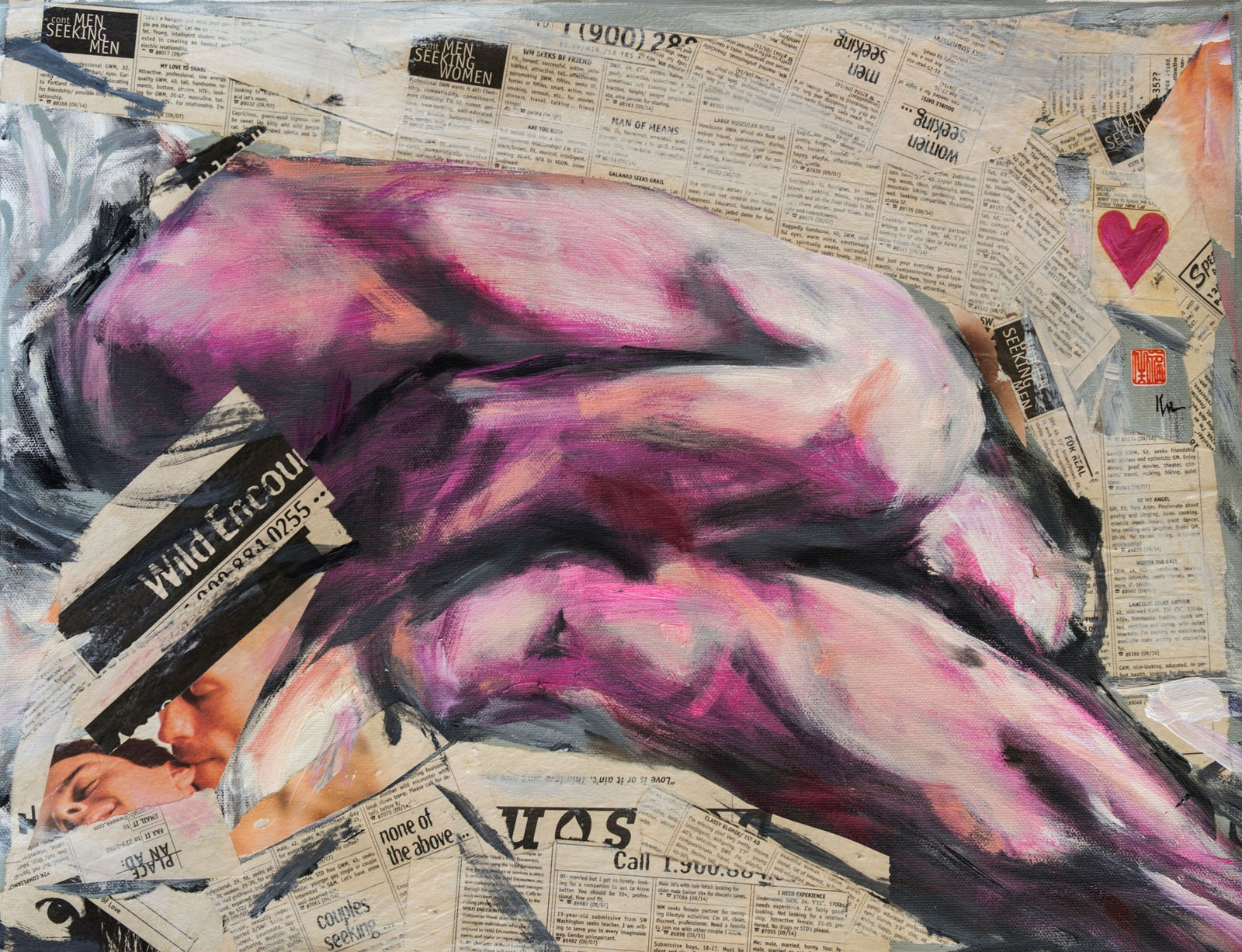 顧福生 Fu-Sheng KU, 企尋 Seeking, 1999