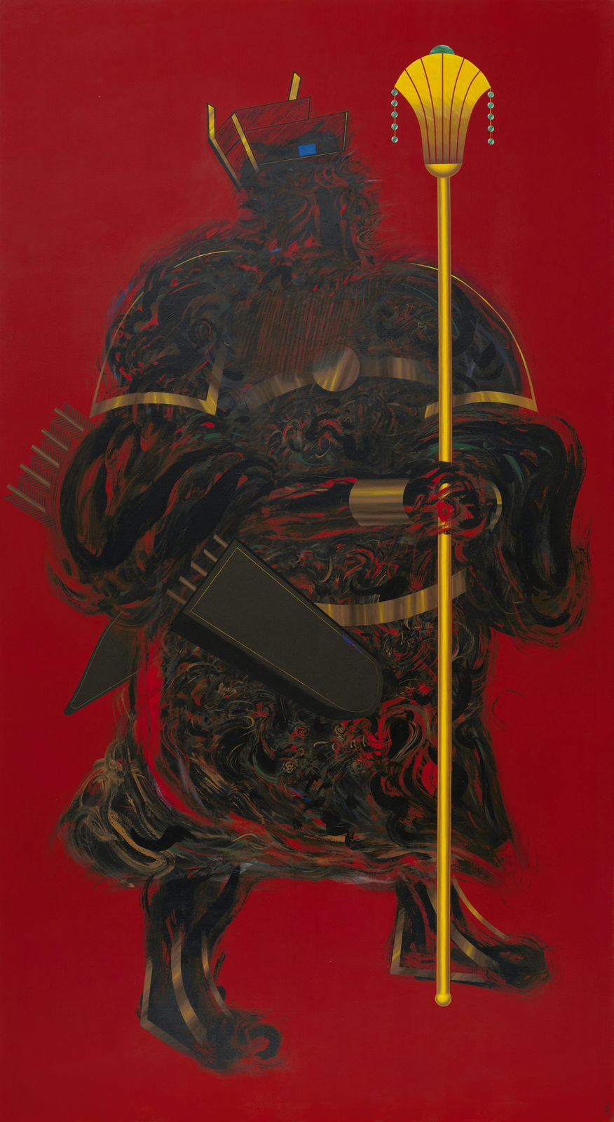夏陽 HSIA Yan, 門神 (左) Divine Guardian of Doors and Gates (Left), 1990 - 1991