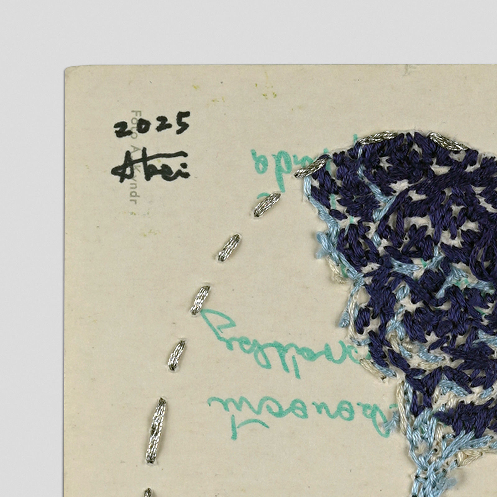 劉正堃 Abei LIU, 亂入系列- 70s Postcard: Veselé Velikonoce , 2025