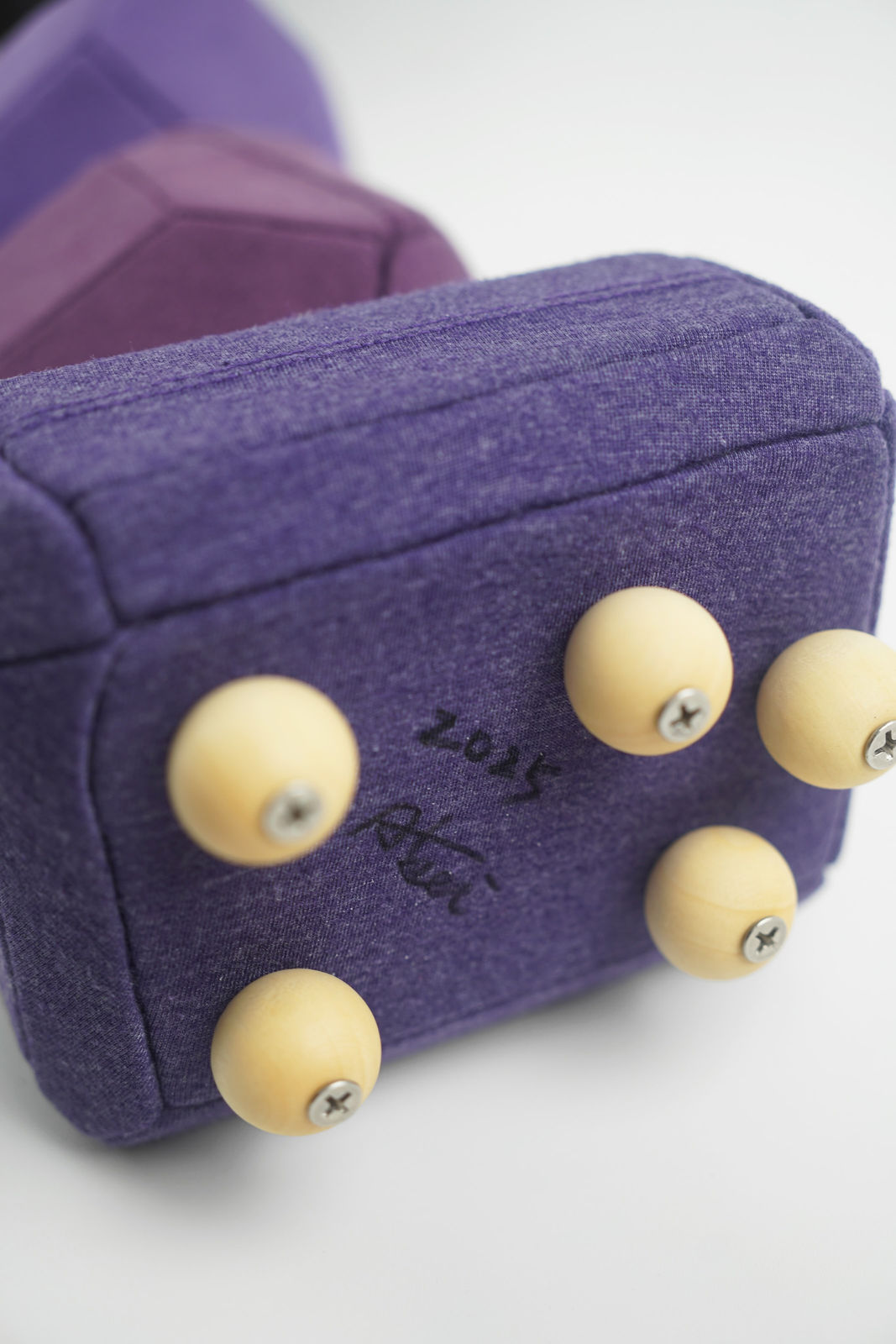 劉正堃 Abei LIU, 紫色呢喃石悄悄守護著 Whisperocks: Purple , 2025