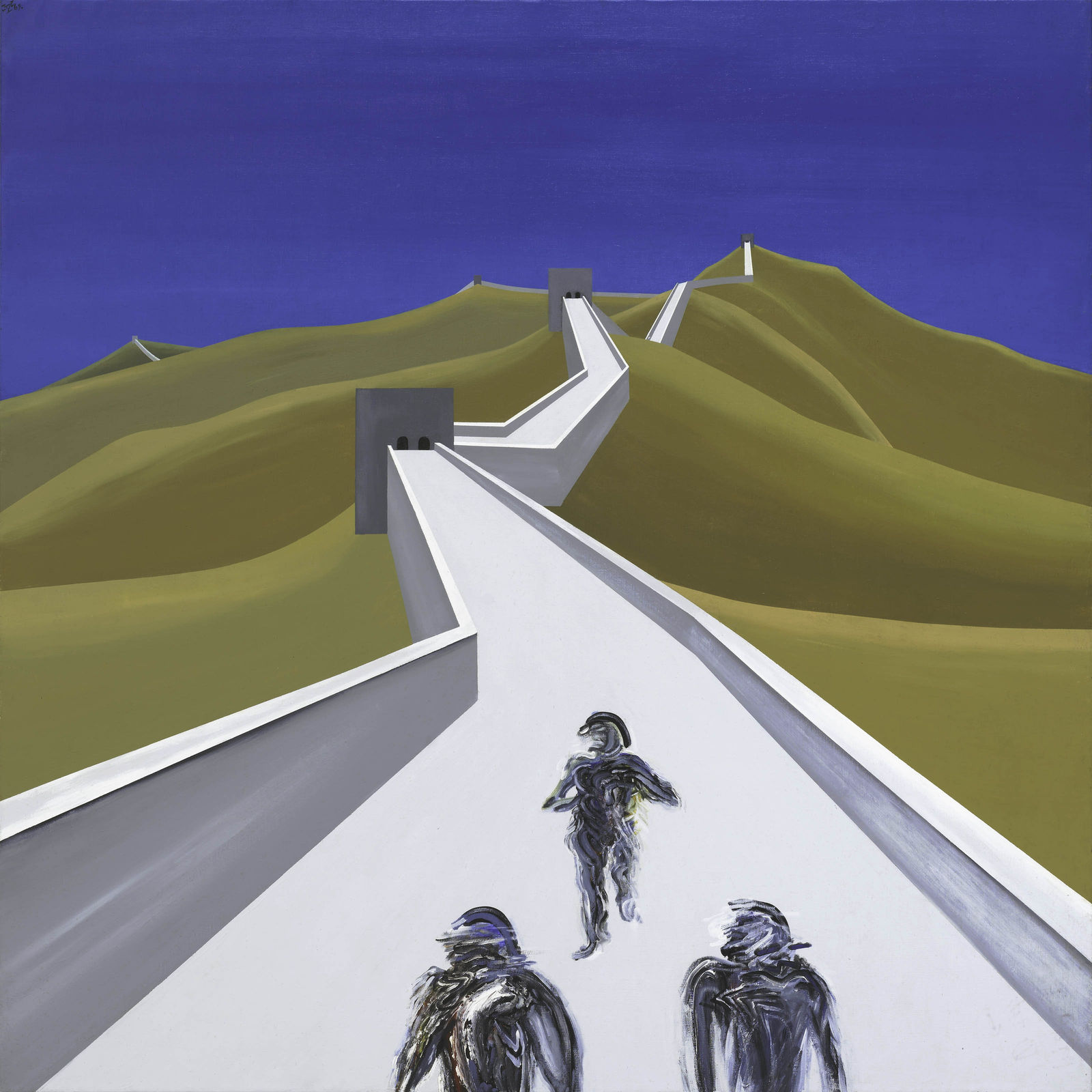 夏陽 HSIA Yan, 長城連作 The Great Wall Series, 1969