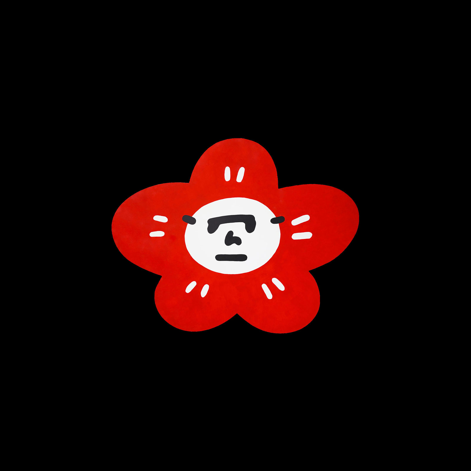 劉正堃 Abei LIU, HUA HUA GARDEN COLOR SERIES GOLDEN HEAVY BODY - Naphthol Red Light SIZE M, 2022