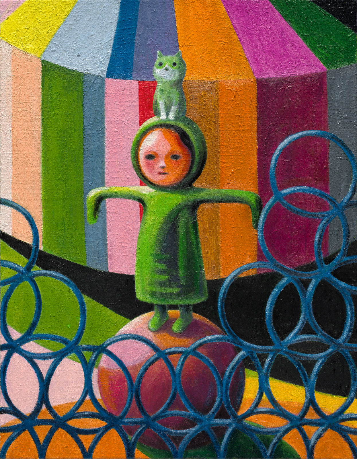 幾米 Jimmy Liao, 123木頭人 Red Light, Green Light , 2023