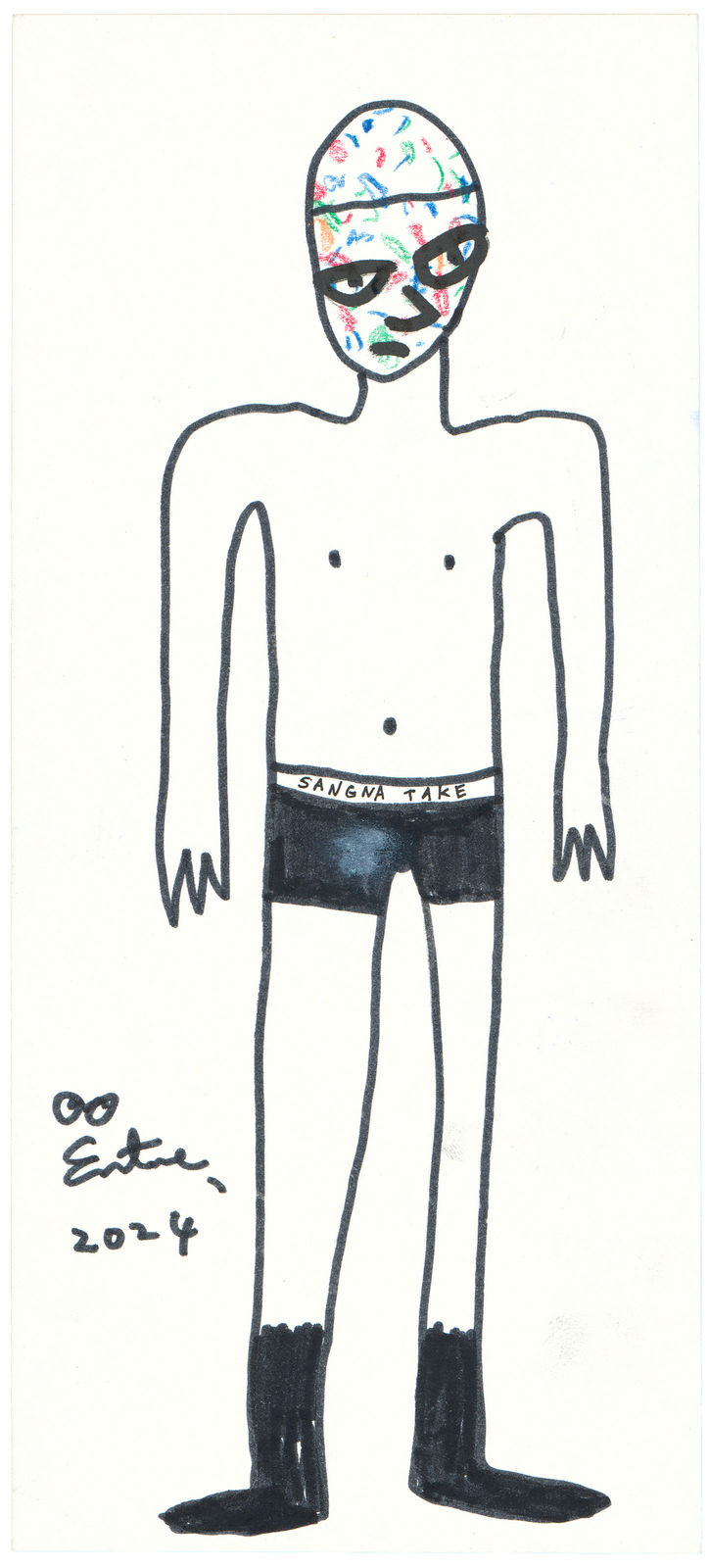 桑拿大可 Sangna Take, 一種感覺-10 A Feeling-10, 2024