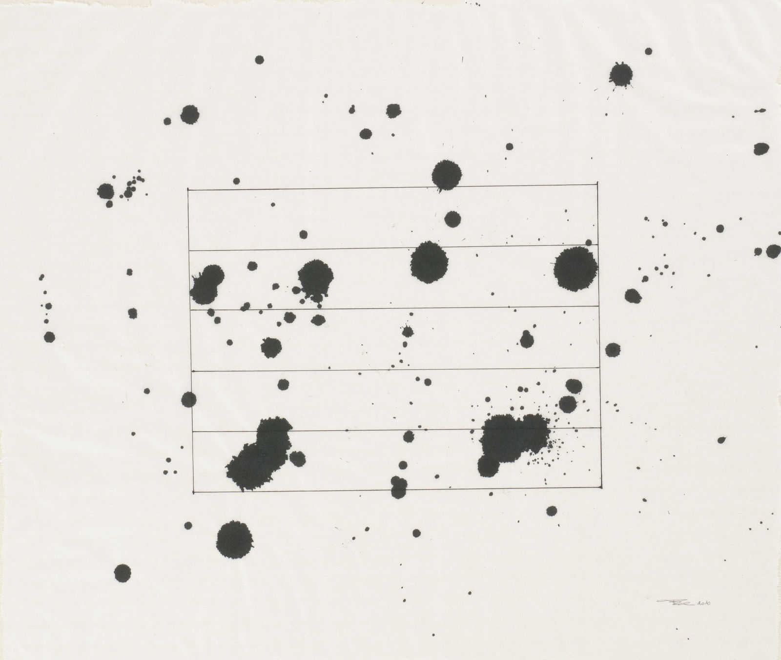 謝素梅 Su-Mei TSE, 痛苦的不諧和音程 #24 Schmerzhafte Zwischentöne #24, 2009-2010