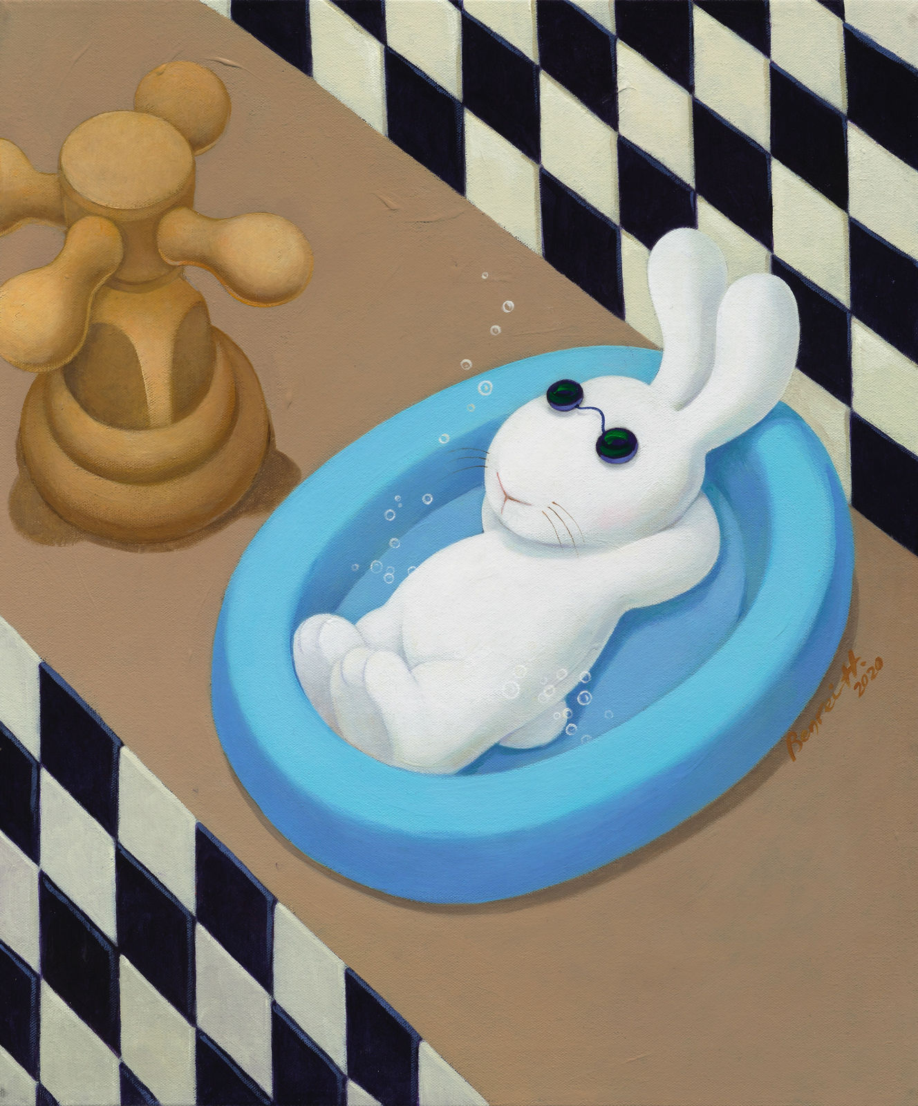 黃本蕊 Benrei HUANG, 我洗 我洗 我乾乾淨淨 I'm all washed, soapy clean, so don't blame me, 2020