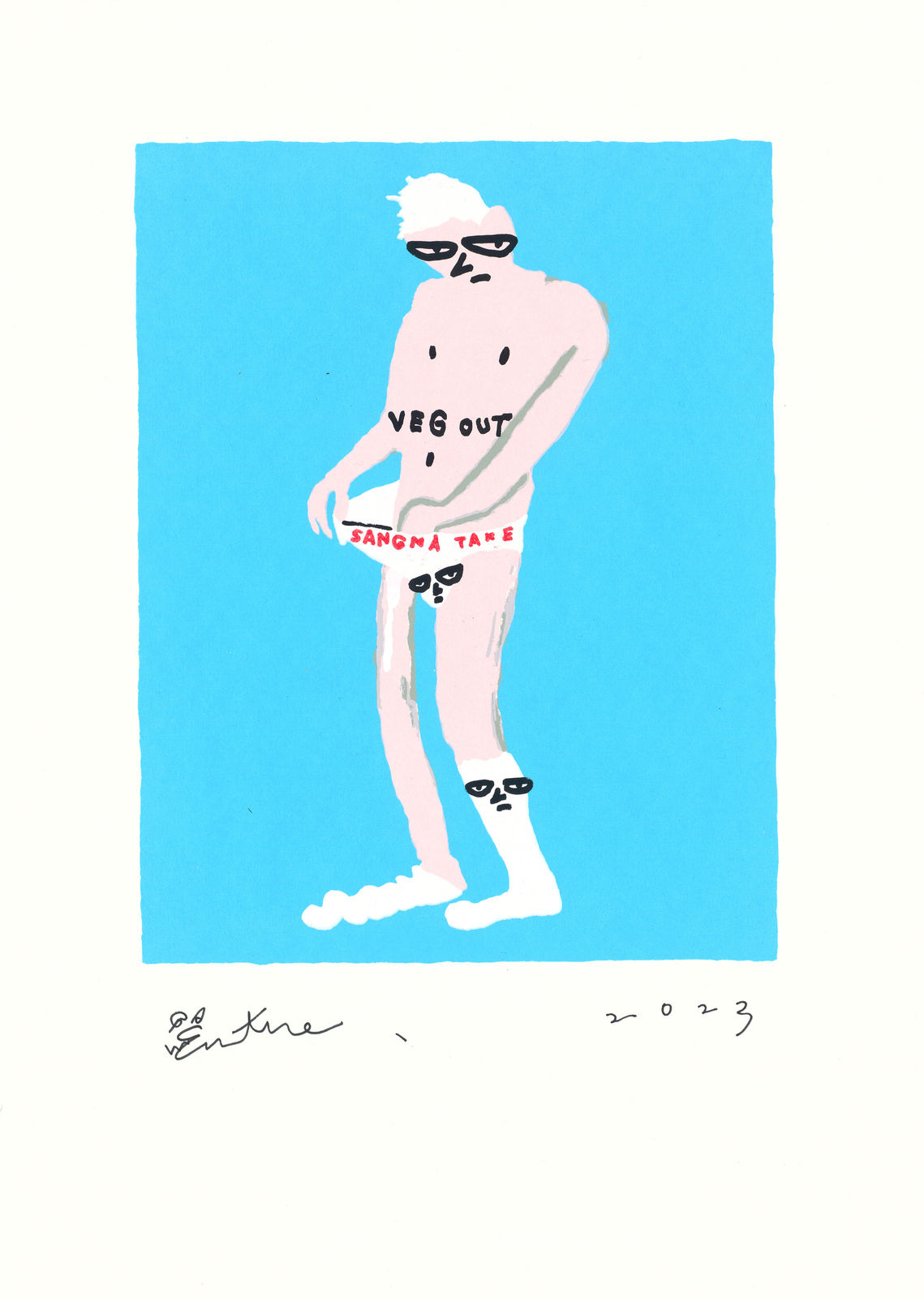 桑拿大可 Sangna Take, 享受生活-10 Enjoy Life-10, 2023