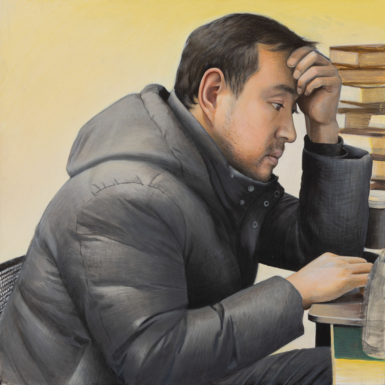 张安 ZHANG An, 疲惫的年轻人之四 Exhausted Young Adult 4, 2021