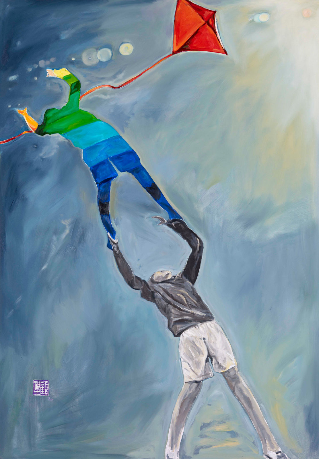 顧福生 Fu-Sheng KU, 飛去 UP UP and Away, 2010