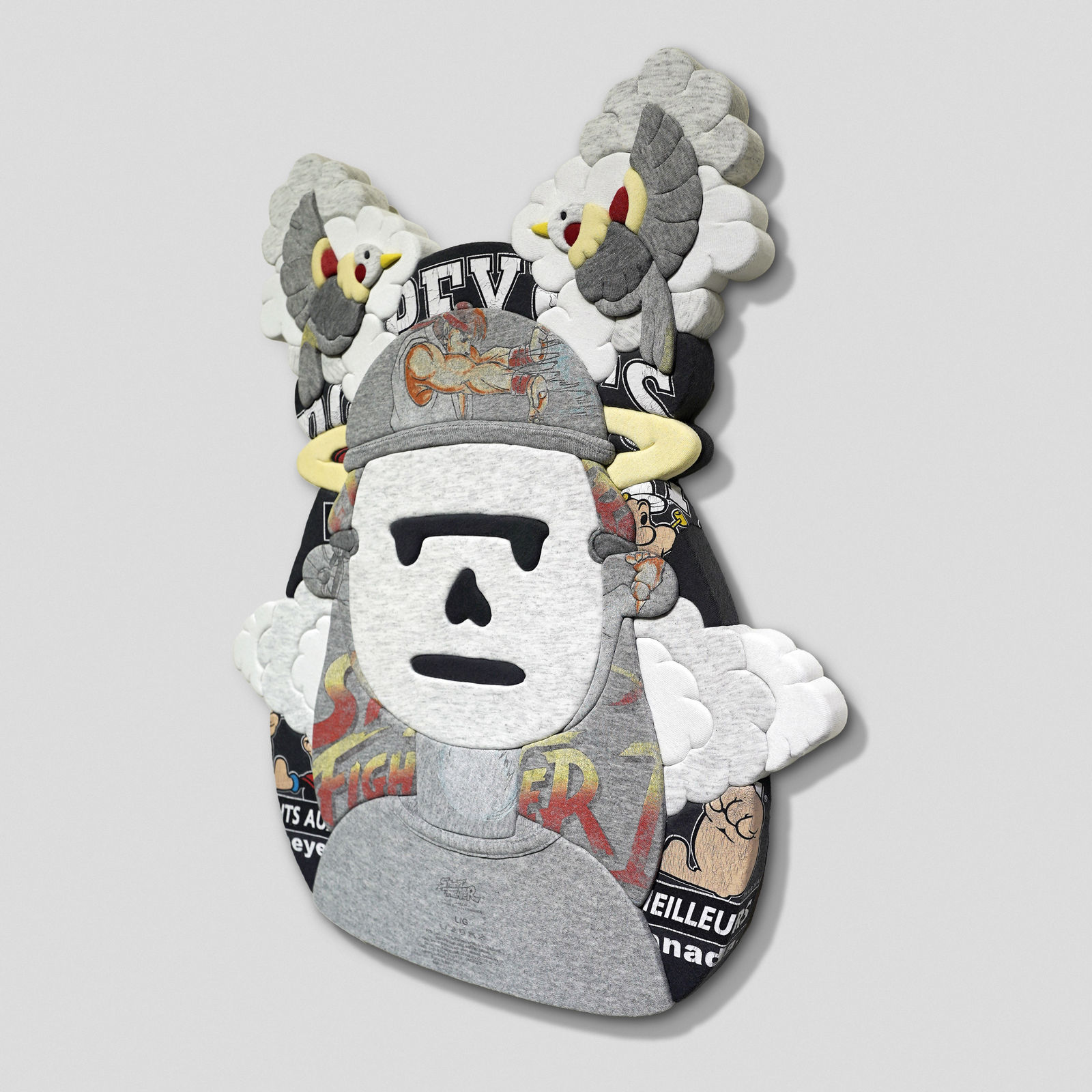 劉正堃 Abei LIU, Maskboy and Two Birds, 2025