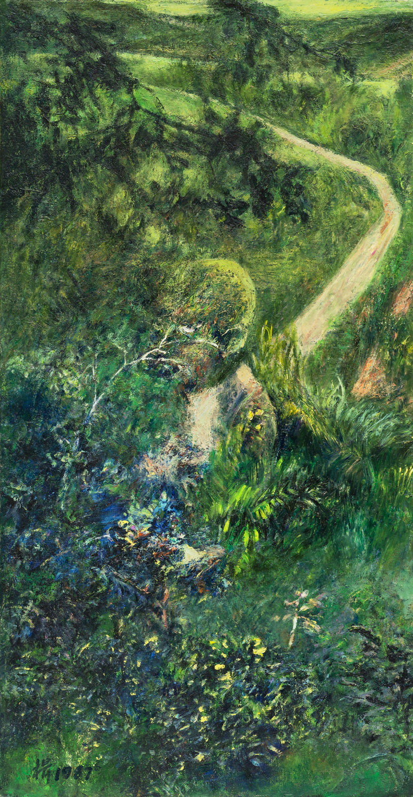 黃楫 HUANG Jyi, 野地 Wild Land, 1987