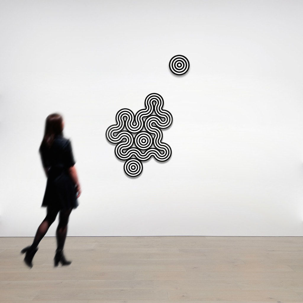 Ennio L. Chiggio, Truchet / Cloud #6, 2011