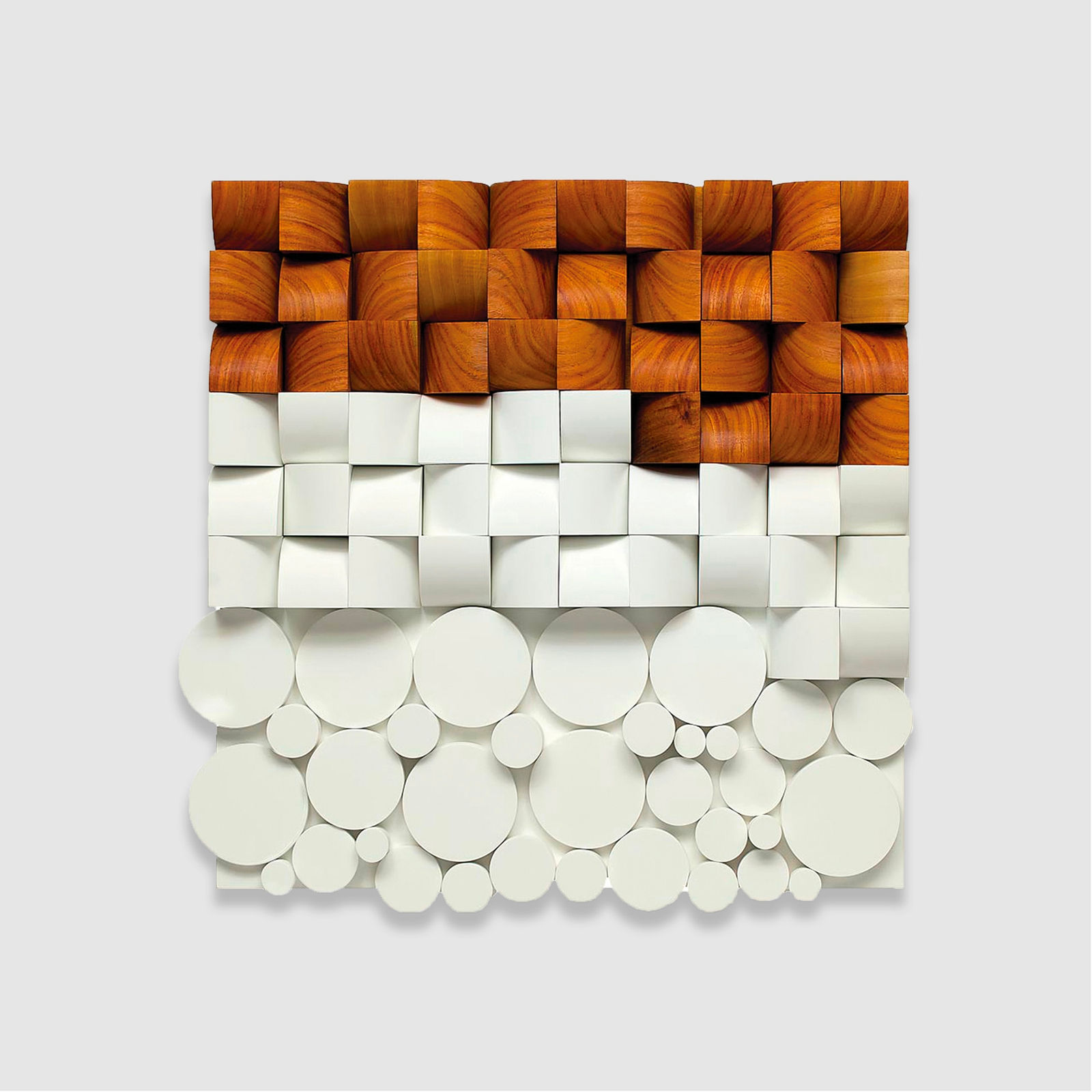 Joao Galvao, Relief blanc et bois RG43, 2011