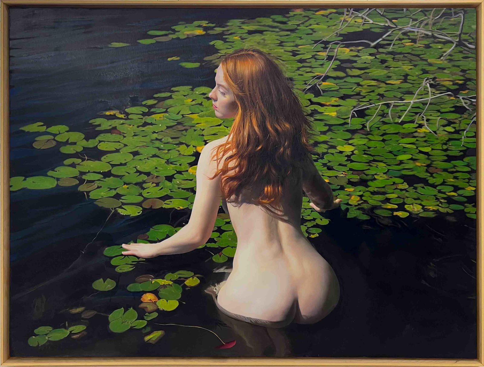 Yigal Ozeri, Untitled; Erna, 2022