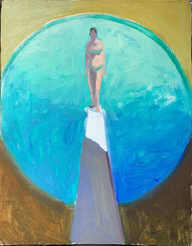 Frank Hyder, High Dive Study 3, 2025