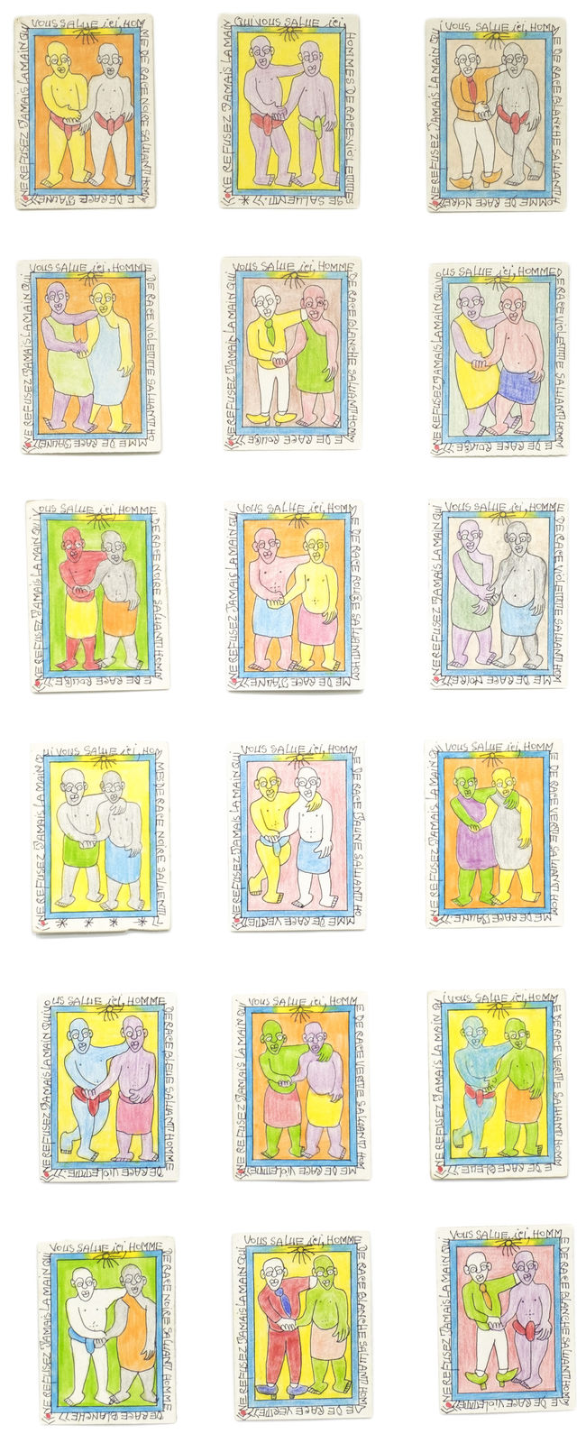 Frédéric Bruly Bouabré, 2008