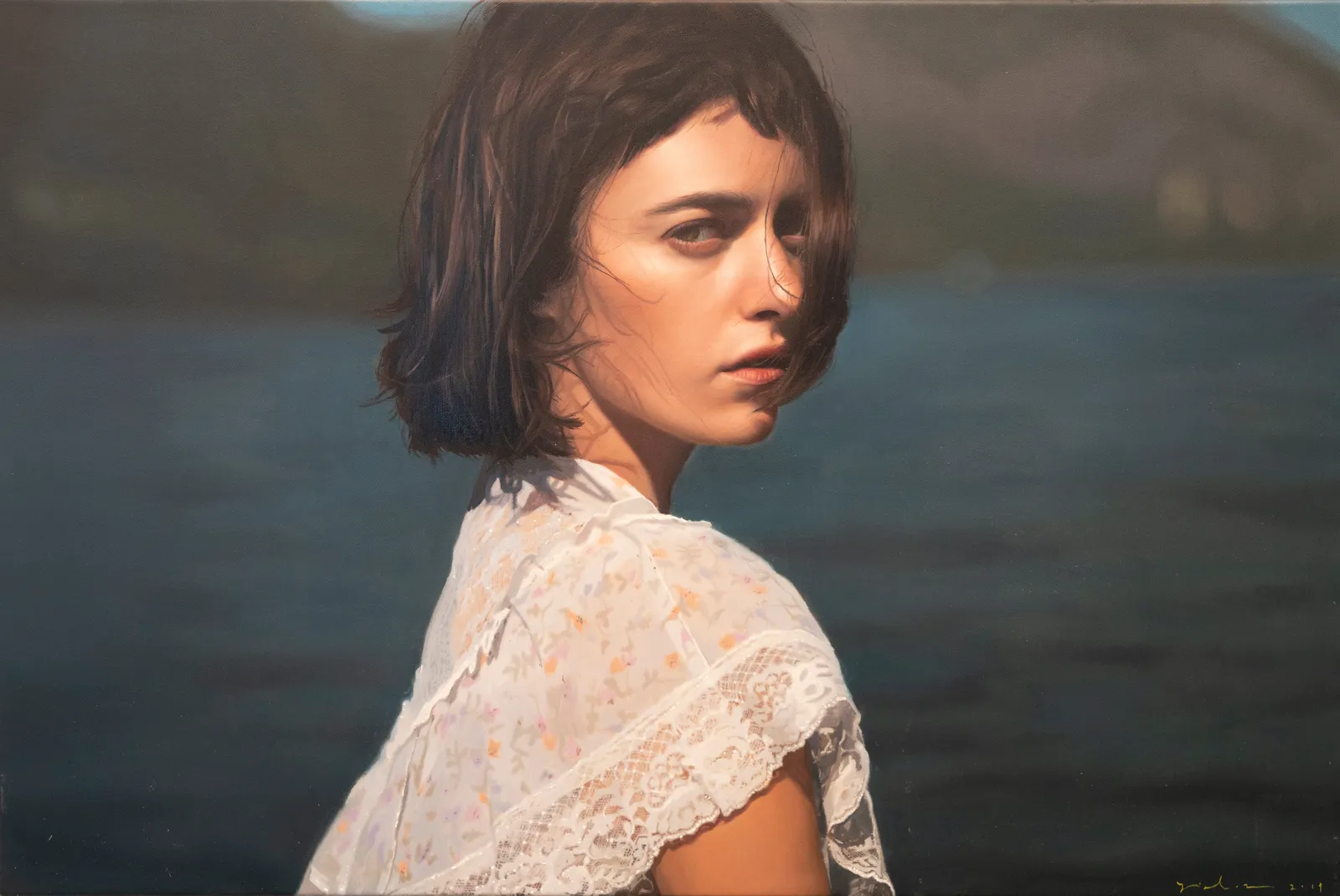 Yigal Ozeri, Untitled (Olya), 2015