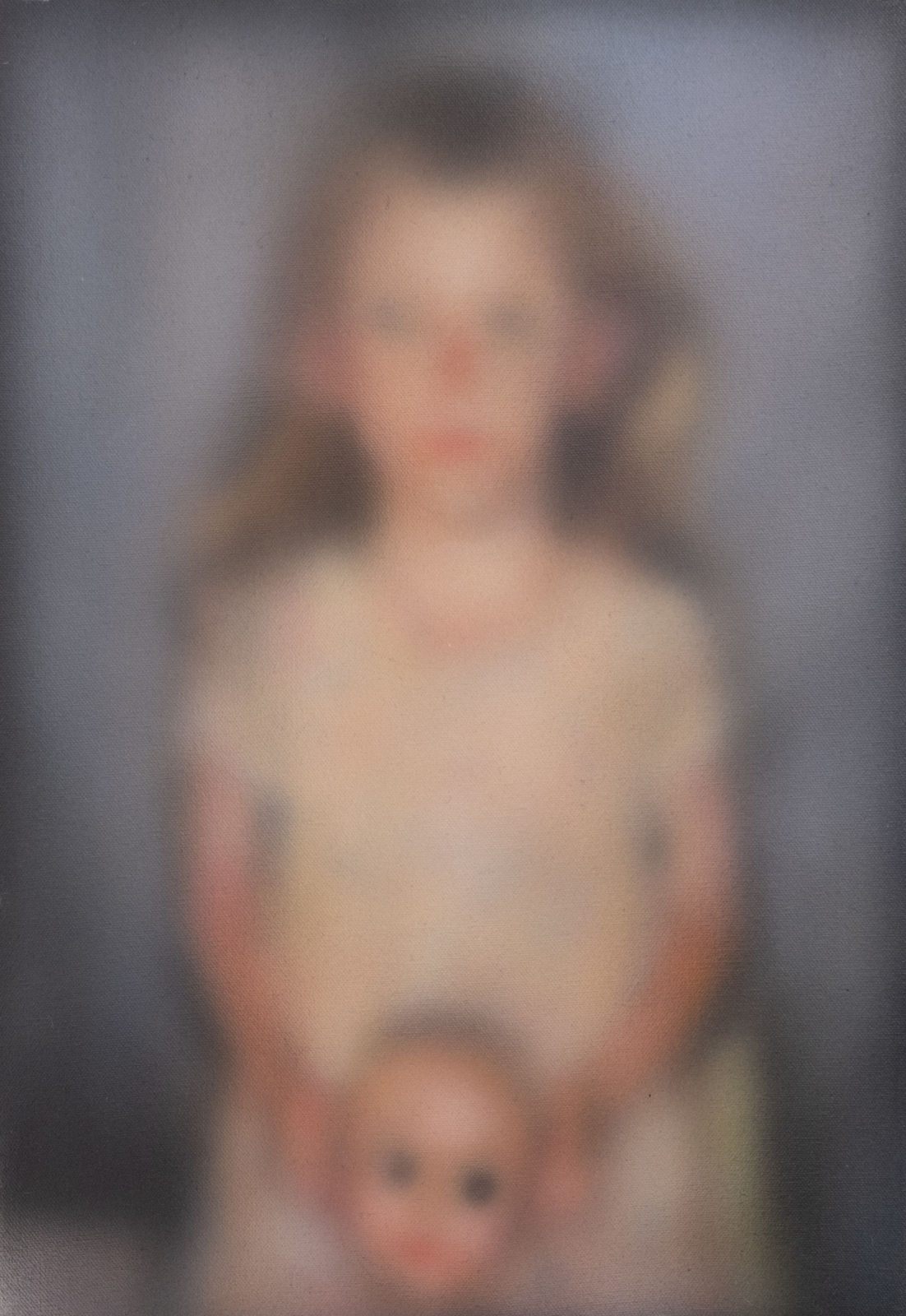 Sherry Kerlin, Little Girl Holding Dolls Head, 2023