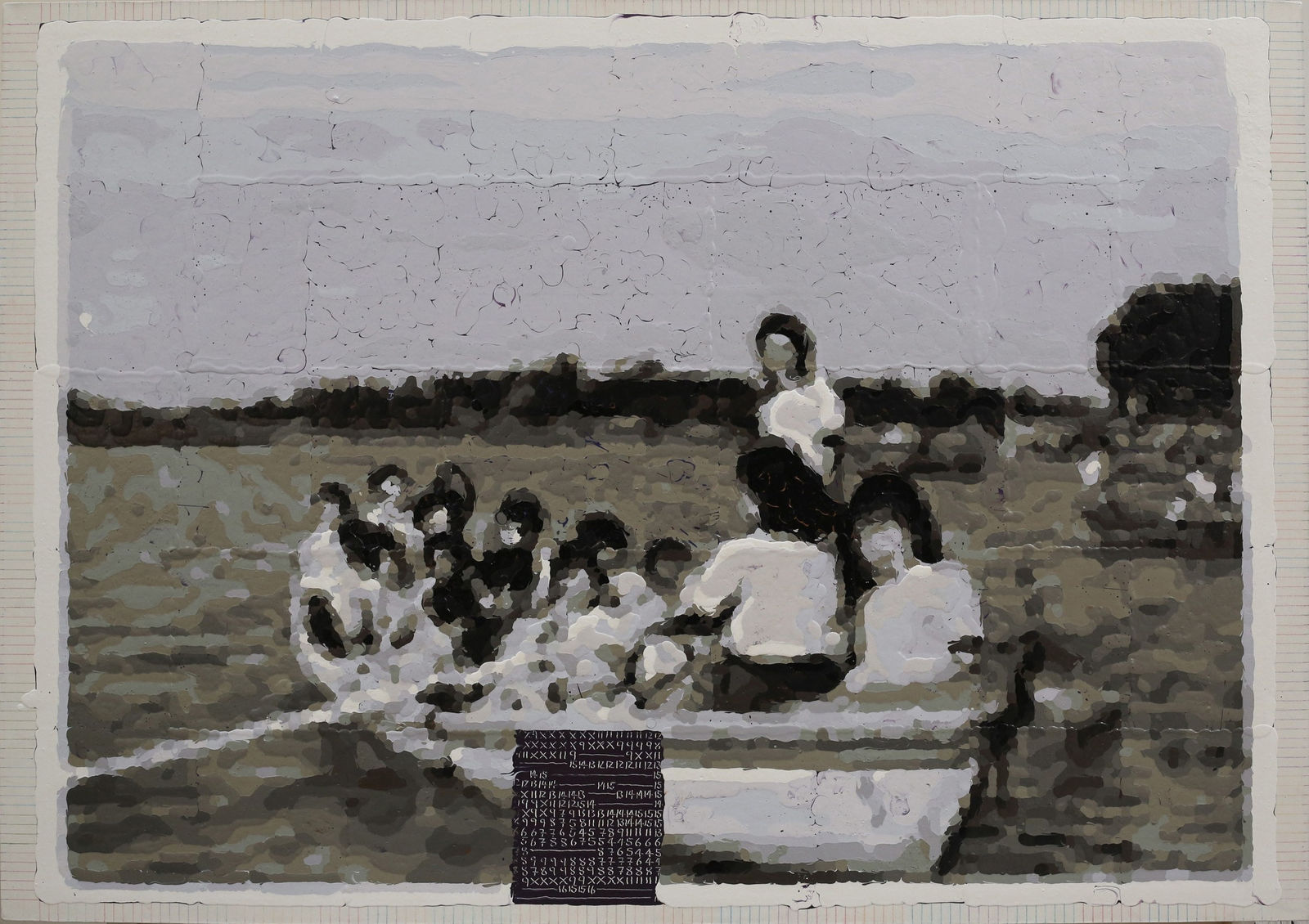 Li Daiyun, A Boat , 2015