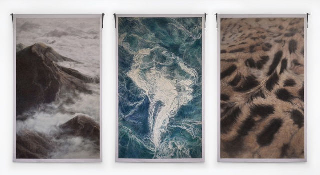 Claudia Coca, Landscapes of Desire and Oblivion (Triptych), 2021