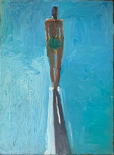Frank Hyder, High Dive Study 4, 2025