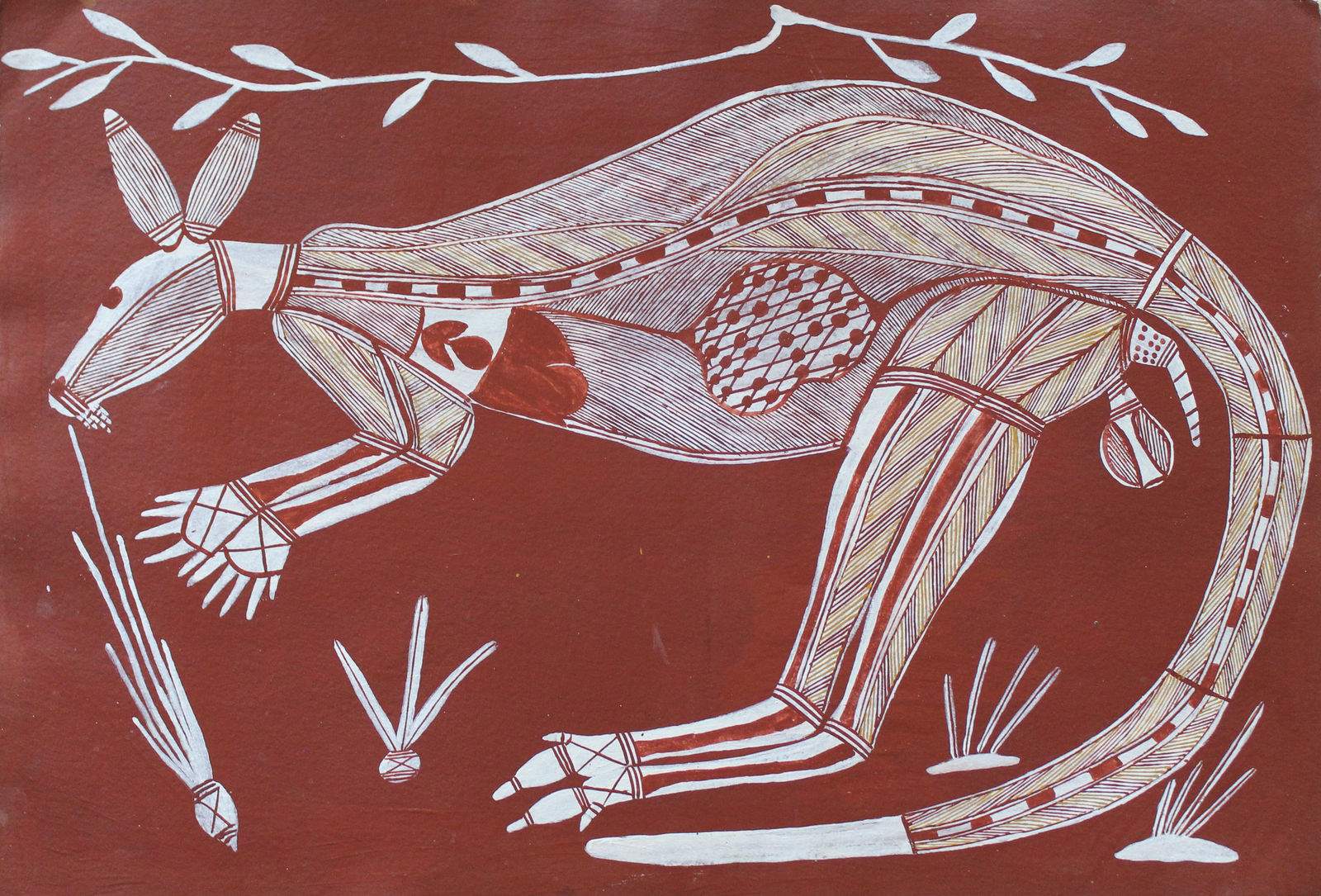 Freddie Nadjawulu Nadjamerrek, Barrk (Black Wallaroo), 2016