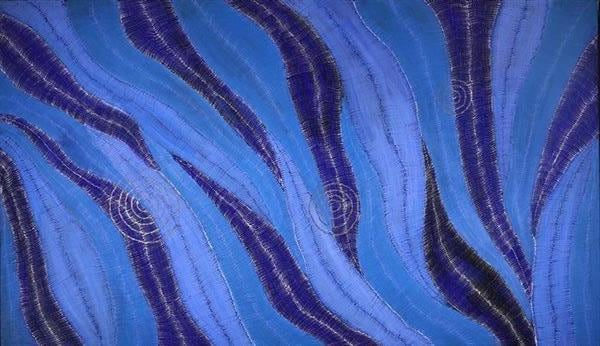 Debbie Napaljarri Brown, Wanakiji Jukurrpa (Bush Tomato Dreaming), 2021