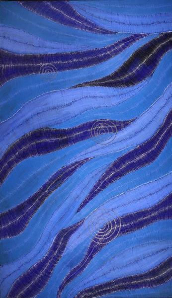 Debbie Napaljarri Brown, Wanakiji Jukurrpa (Bush Tomato Dreaming), 2021